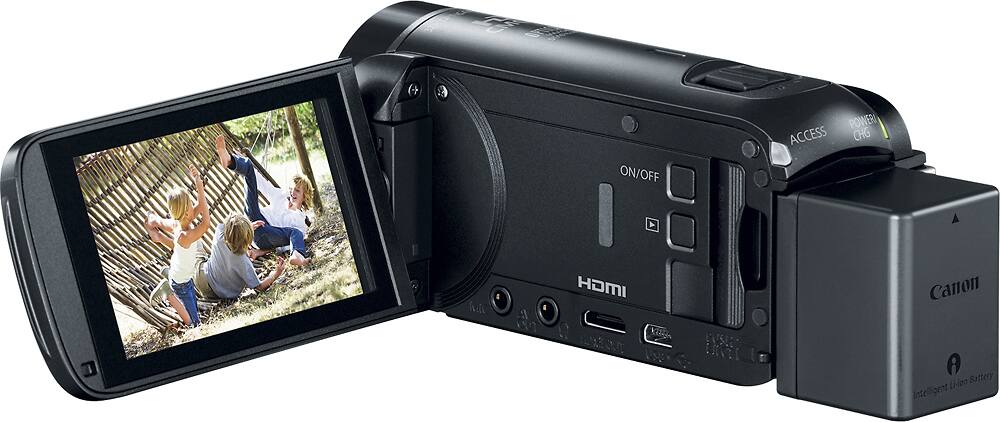 Alt View 11. Canon - VIXIA HF R800 HD Flash Memory Camcorder - Black.