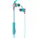 Front. Monster - iSport Achieve In-Ear Wireless Headphones - Blue.