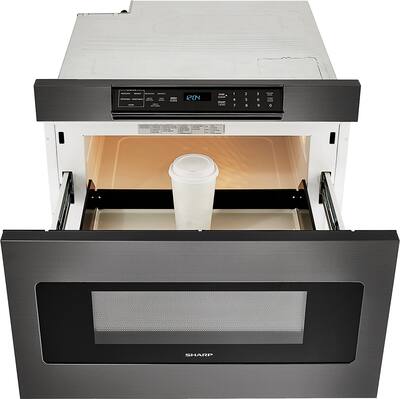 Sharp 1.2 Cu. Ft. Built in Microwave Drawer with Sensor Cooking Sharp 1.2 Cu. Ft. Built in Microwave Drawer with Sensor Cooking
