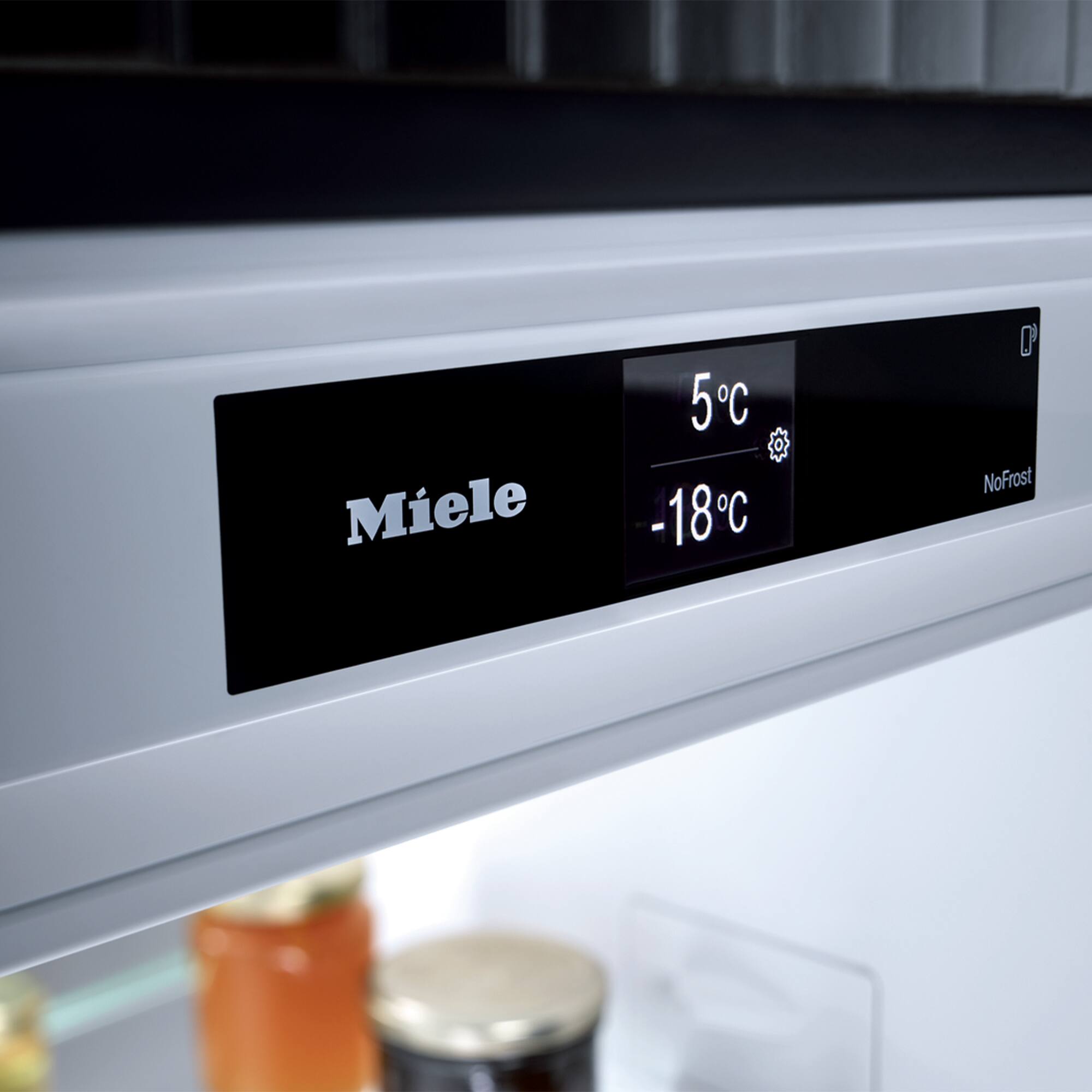 Miele  
5°C  
-18°C  
NoFrost