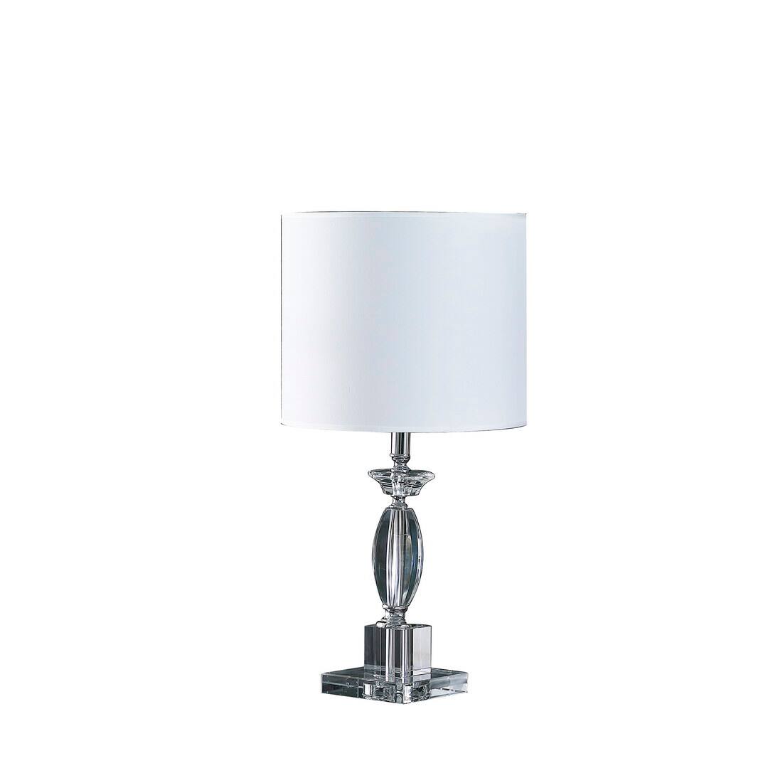 APRILSOUL - 23.25 in In Emmil Cut Crystal Modern Table Lamp