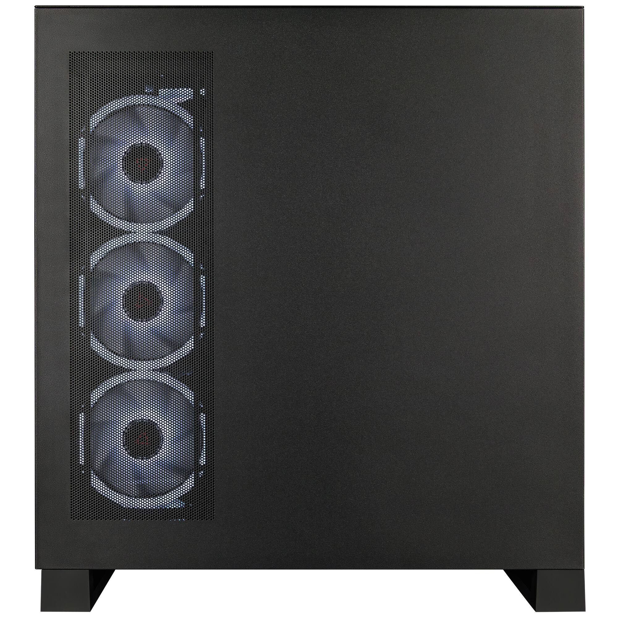 Alt View 7. CLX - Horus Creator Workstation -AMD Threadripper 7960X - 32GB DDR5 ECC - GeForce RTX 5080 - 1TB SSD - 4TB HD - AI-Accelerated - Black.