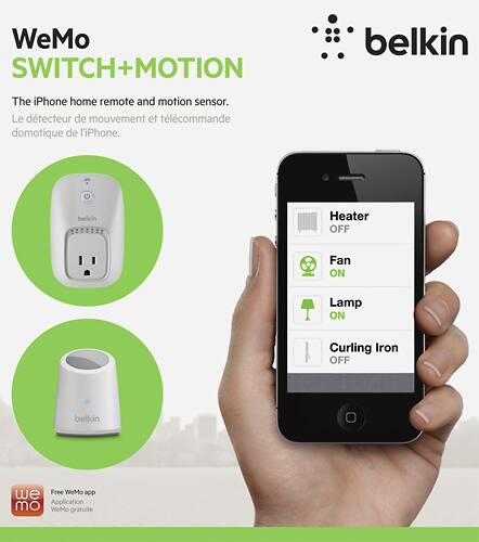 Front. Belkin - Wemo Home Automation Switch & Motion Bundle.