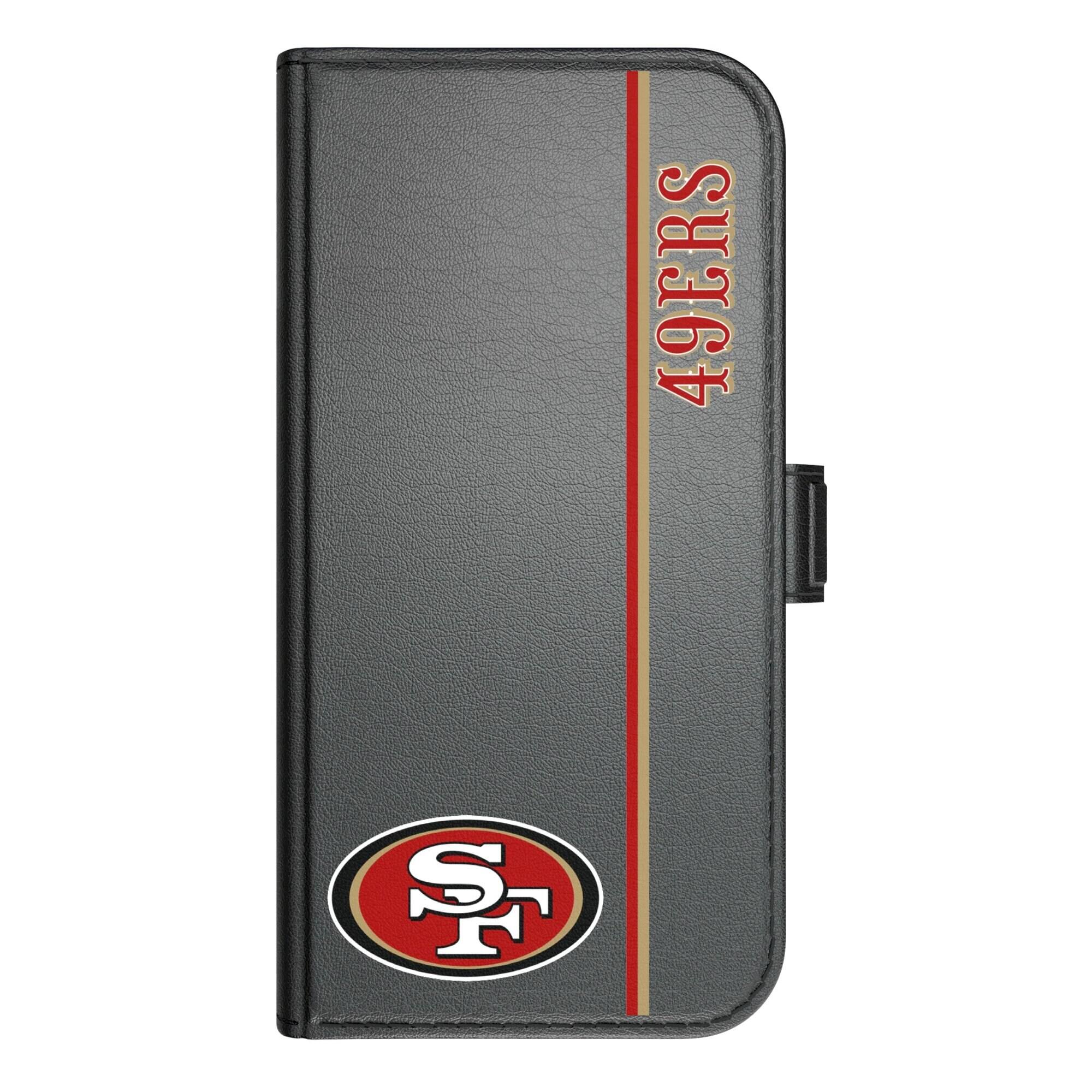 Alt View 2. Keyscaper - San Francisco 49ers iPhone Folio 2.0 Case - 17 Pro Max - Black.