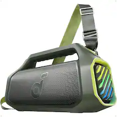 Front. Soundcore - Soundcore Boom 2 Plus Portable Speaker By Anker - Green.