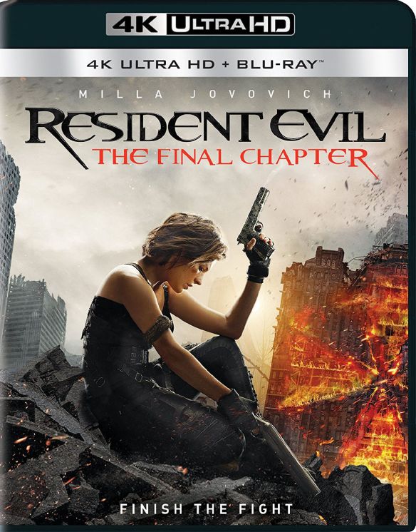  Resident Evil: The Final Chapter [Includes Digital Copy] [4K Ultra HD Blu-ray/Blu-ray] [2017]