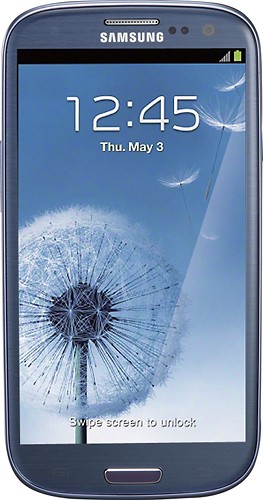  Samsung - Galaxy S III with 16GB Mobile Phone - Pebble Blue (Sprint)