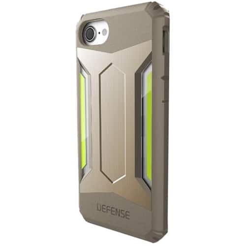 X-Doria - Defense Gear Case for Apple® iPhone® 7 - Gold - Larger Front