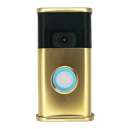 Michael Healy - Traditional Video Doorbell Cover (Ring 2nd Gen) - Polished Brass