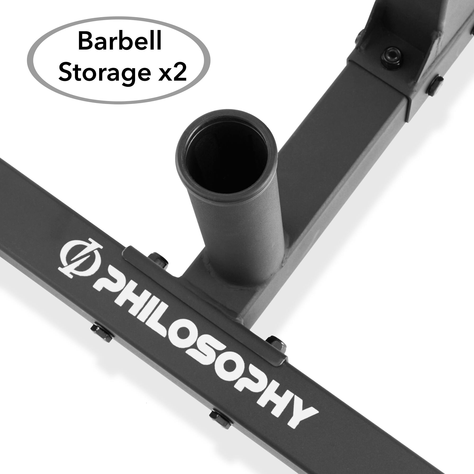 Barbell Storage x2  
PHILOSOPHY