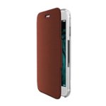 Front Zoom. X-Doria - Engage Folio Case for Apple® iPhone® 7 - Brown.
