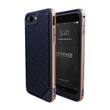 X-Doria - Defense Lux Modular Case for Apple® iPhone® 7 Plus - Blue/gold - Larger Front