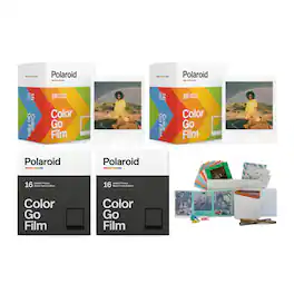 Polaroid - Originals Go Color Film (Classic) with Go Color Film (Black Frame)