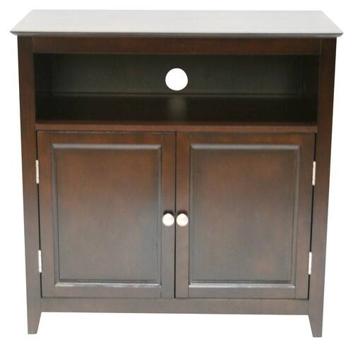 Front Standard. Premier RTA - Simple Connect Highboy TV Stand for Flat-Panel or Tube TVs Up to 32".