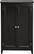 Front Standard. Premier RTA - Simple Connect 150-Disc Media Storage Cabinet - Black.