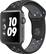 Front. Apple - Geek Squad Certified Refurbished Apple Watch Nike+ 42mm Space Gray Aluminum Case Black/Cool Gray Nike Sport Band - Space Gray.
