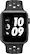 Left. Apple - Geek Squad Certified Refurbished Apple Watch Nike+ 42mm Space Gray Aluminum Case Black/Cool Gray Nike Sport Band - Space Gray.