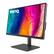 Left. BenQ - AQCOLOR PD2705U Designer 27" IPS LED 60Hz 4K UHD Monitor with HDR (USB-C/ HDMI/ DP/Daisy Chain) - Metallic Gray.