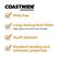 COASTWIDE PROFESSIONAL
- PFAS free
- Long-lasting floor finish
- High-gloss and extremely durable
- Scuff resistant
- Excellent leveling and adhesion properties