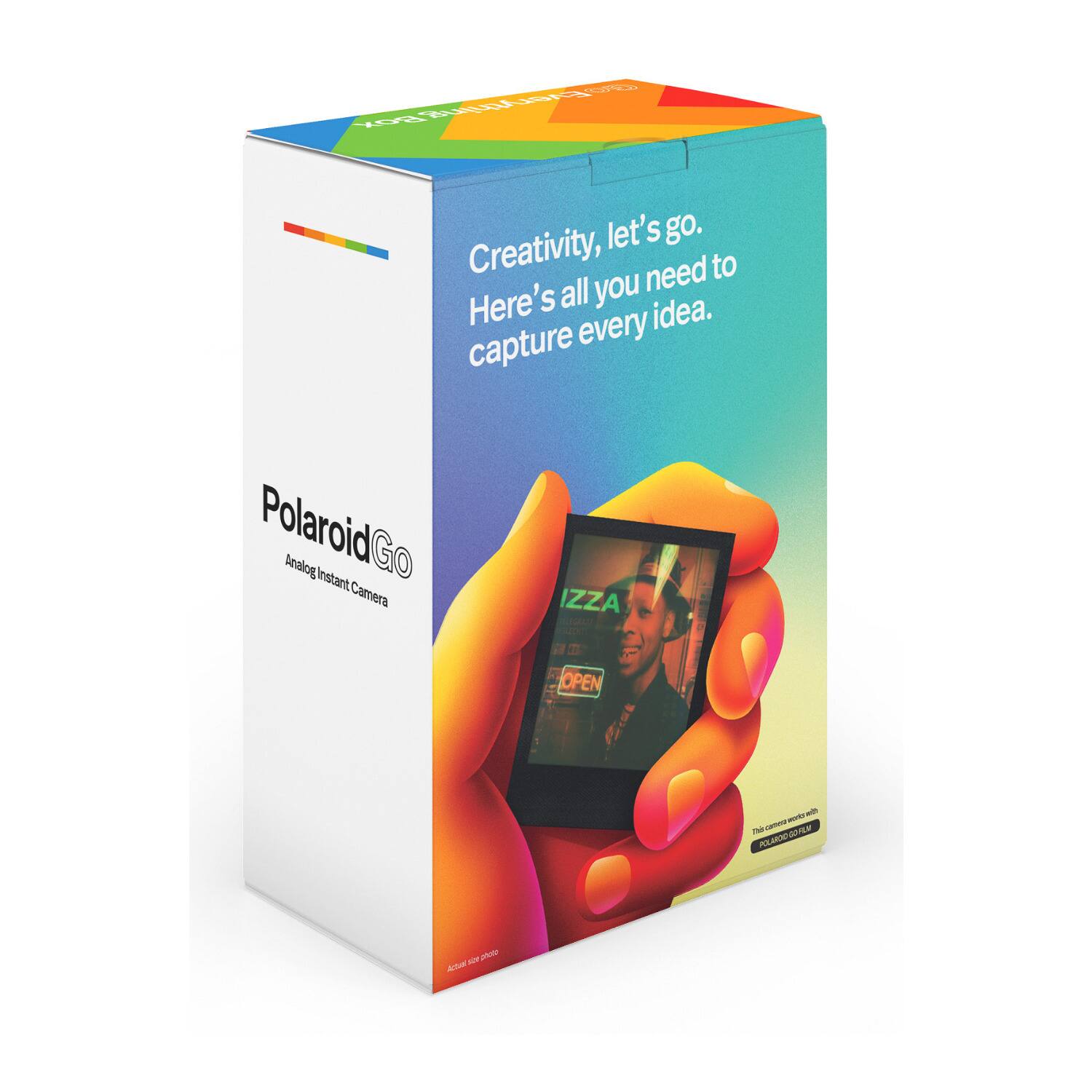 Creativity, let's go. Here's all you need to capture every idea. Polaroid Go instant camera. Open a world of possibilities with Polaroid.