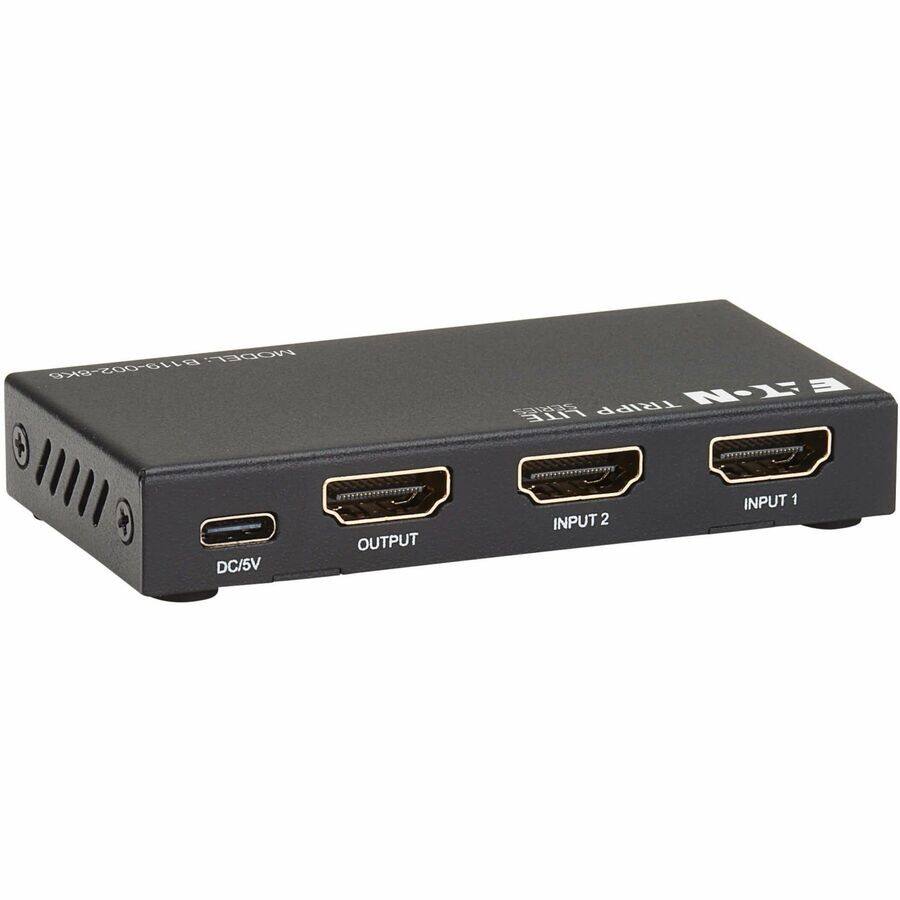 MODEL: B119-002-8K6  
E-TON E SERIES LITE TRIPP  
DC/5V  
OUTPUT  
INPUT 2  
INPUT 1