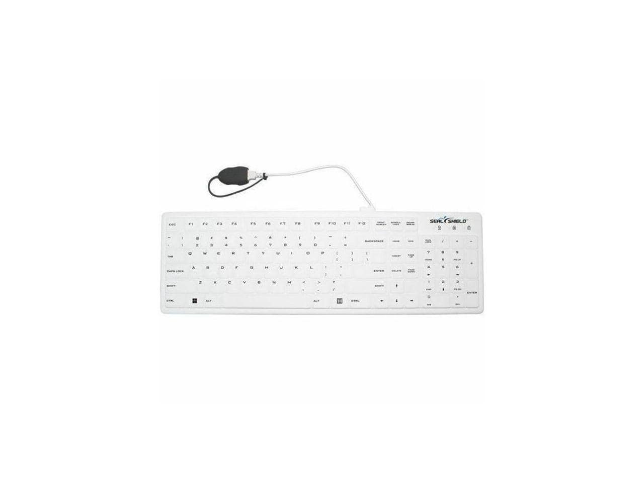 Seal Shield - Silk Pro SWK104 Mechanical Keyboard - USB - Windows 11 - White