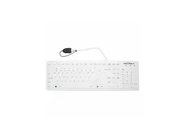 Seal Shield - Silk Pro SWK104 Mechanical Keyboard - USB - Windows 11 - White