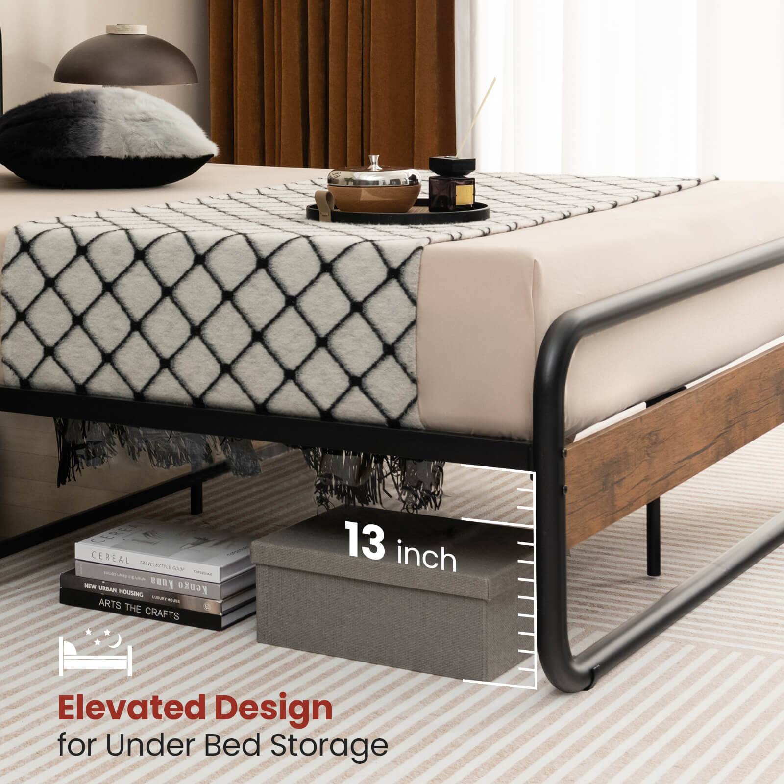 CEREAL reamson cole - URBAN HOUSG - ARTS - THE CRAFTS 13 inch Elevated Design for Under Bed Storage