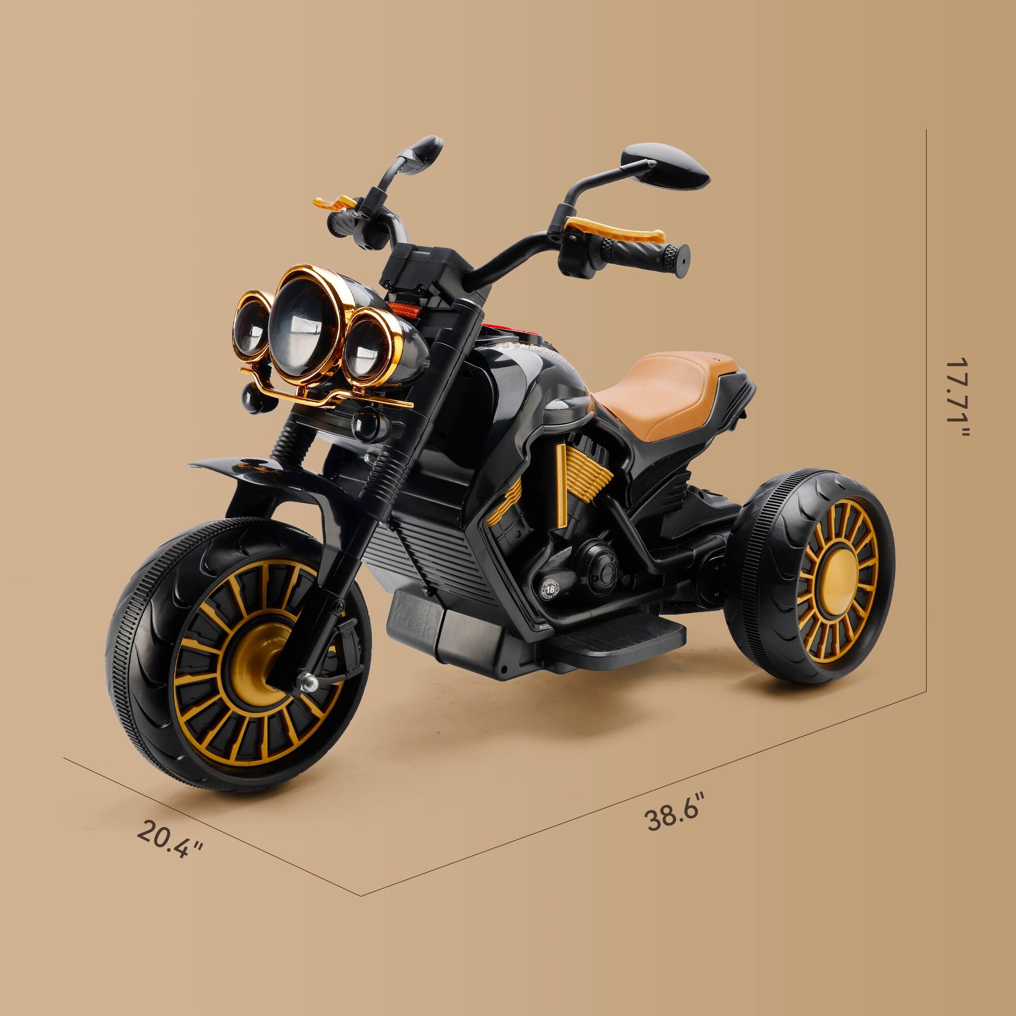 17.71"  
20.4"  
38.6"