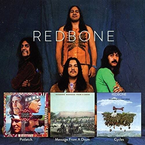 Redbone - Potlatch / Message From A Drum / Cycles   - COMPACT DISCS [CD]