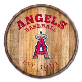 Fan Creations - Los Angeles Angels 24'' Established Date Barrel Top - Multicolor