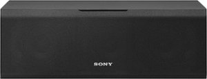Sony - Core Series 4" 2-Way Center-Channel Speaker - Black - Front_Zoom
