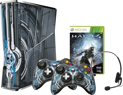 Customer Reviews: Microsoft Xbox 360 Limited Edition Halo 4 Console S4K ...