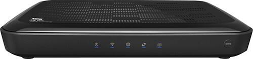Front Standard. WD - My Net N900 802.11a/b/g/n Dual-Band Wireless Router with Built-In 2TB Hard Drive.