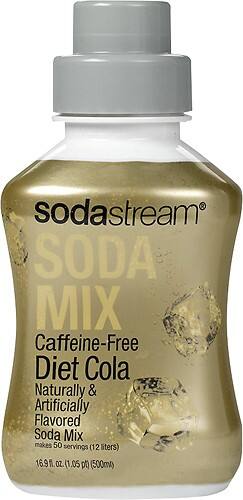 Front Standard. SodaStream - Caffeine-Free Diet Cola Sodamix.