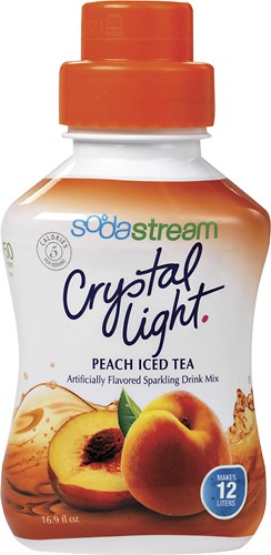  SodaStream - Crystal Light Peach Iced Tea Sparkling Drink Mix