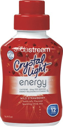 toilet tjeneren sennep Best Buy: SodaStream Crystal Light Energy Wild Strawberry Sparkling Drink  Mix 1420143010