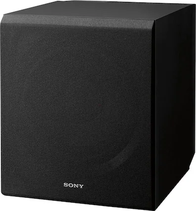 Front. Sony - Core Series 10" 115W Active Subwoofer - Black.