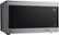 Angle Zoom. LG - NeoChef 0.9 Cu. Ft. Compact Microwave with EasyClean - Stainless steel.