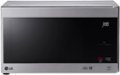 LG - NeoChef 0.9 Cu. Ft. Compact Microwave with EasyClean - Stainless Steel