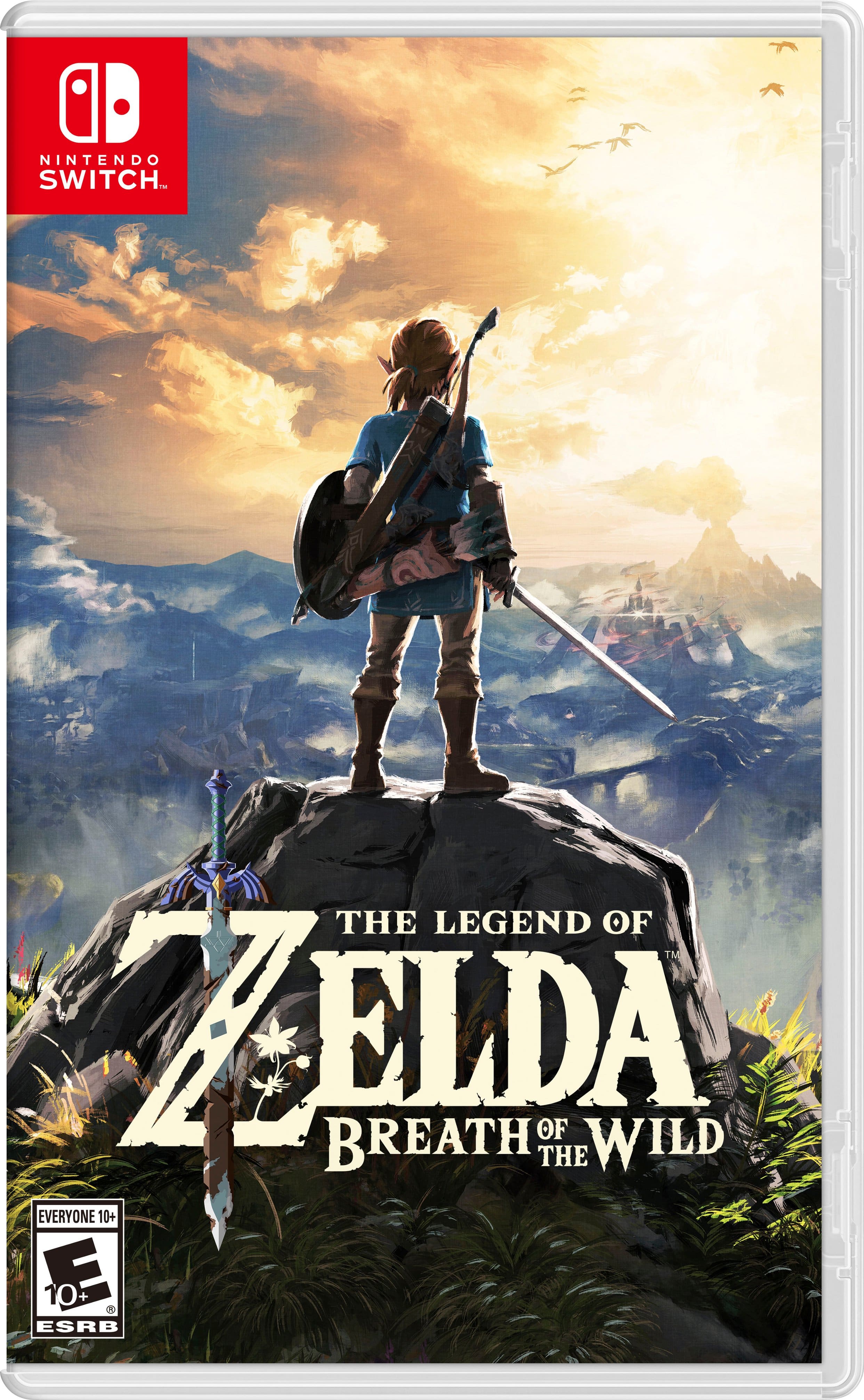 Best buy zelda breath of on sale the wild switch