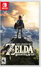 Front. Nintendo - The Legend of Zelda: Breath of the Wild.