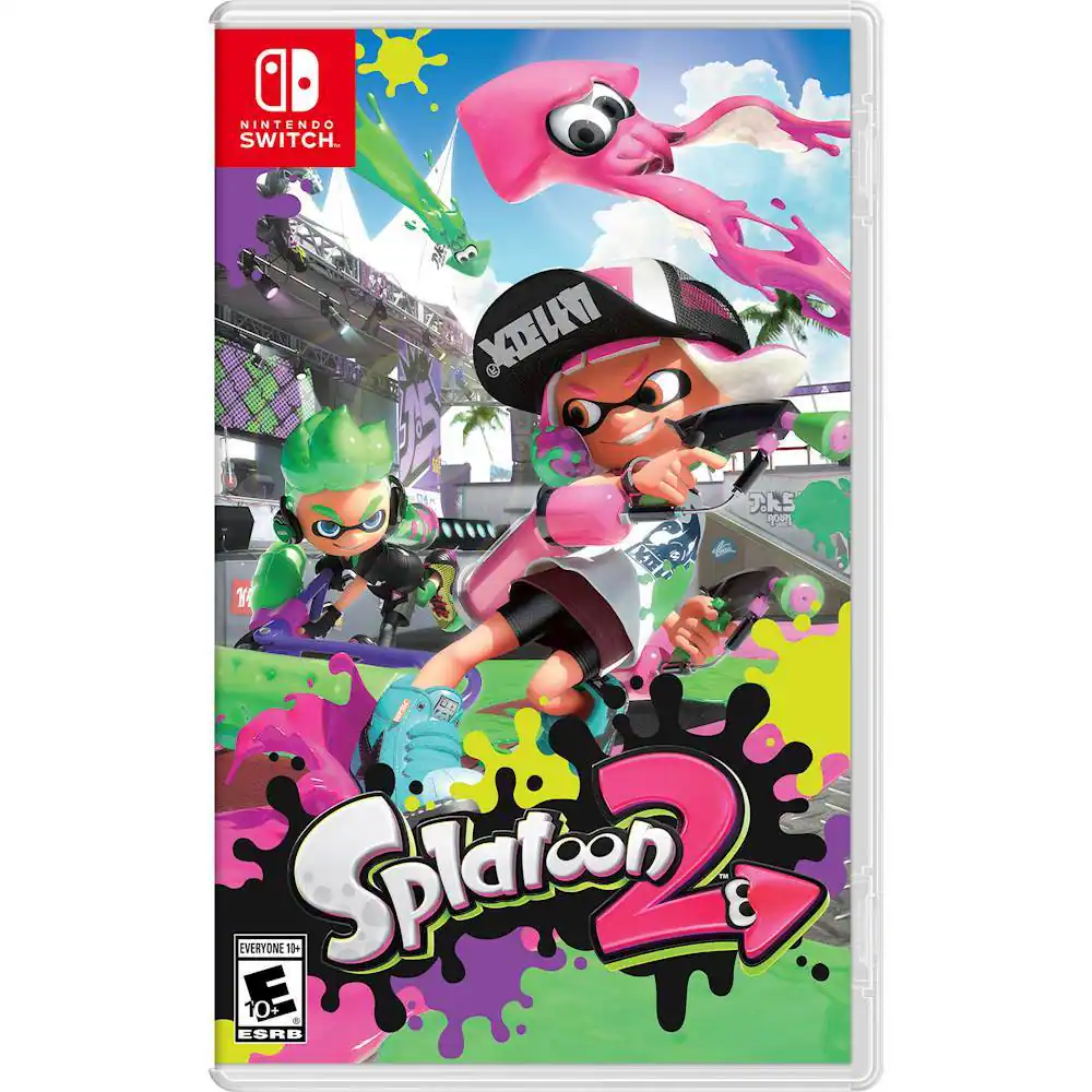 Front. Nintendo - Splatoon 2. - E10+ (Everyone 10+)