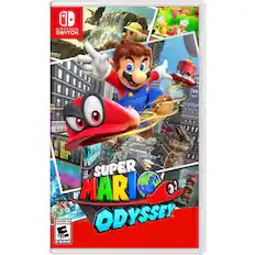 Front. Nintendo - Super Mario Odyssey.