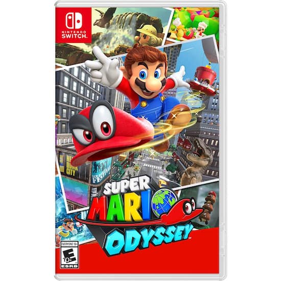 Front. Nintendo - Super Mario Odyssey.