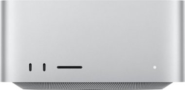 Apple - Mac Studio - M2 Ultra - 1TB SSD - Silver - Front_Zoom