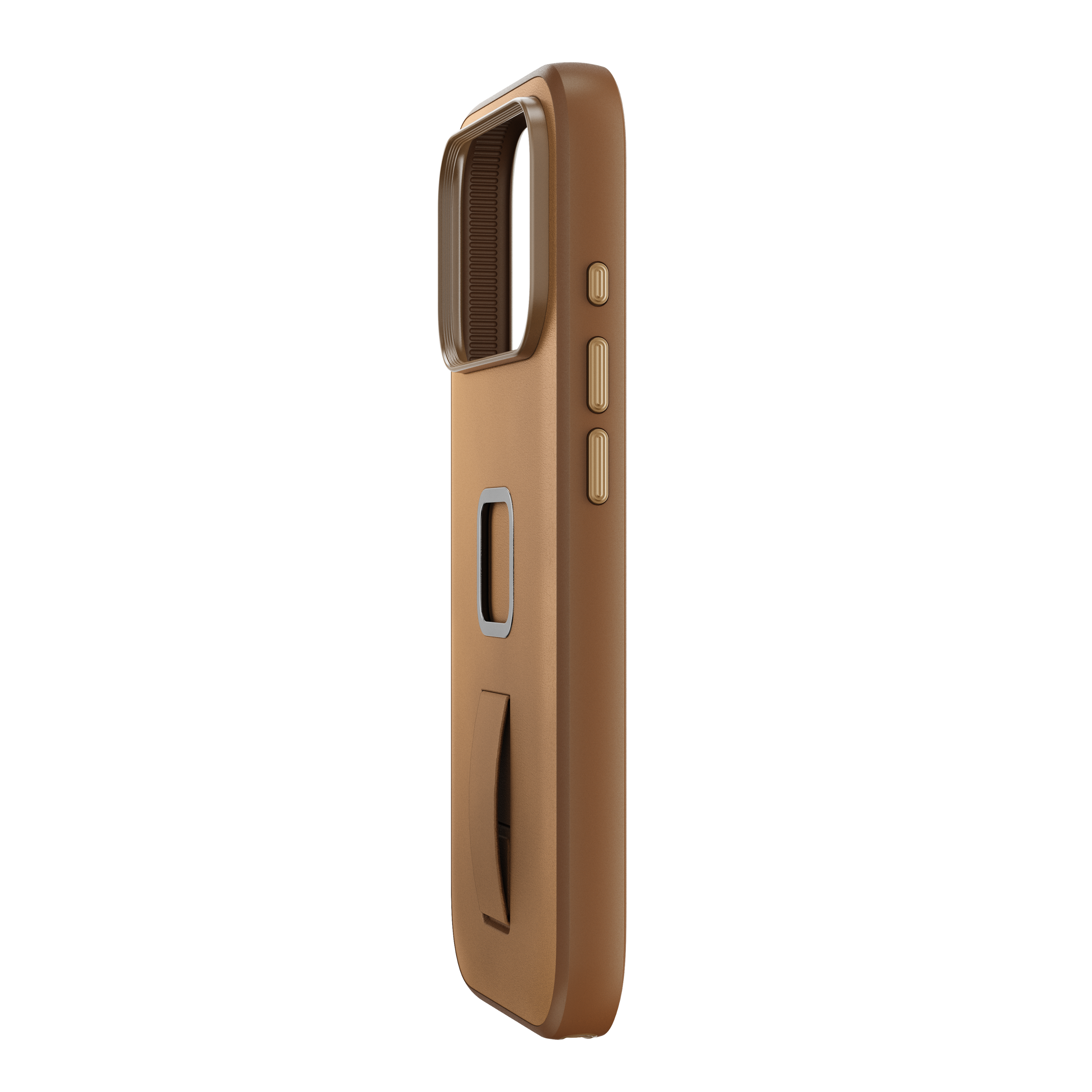 Angle. Peak Design - Mobile Everyday Loop Case Apple iPhone 17 Pro Tan - Tan.