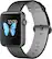 Angle. Apple - Geek Squad Certified Refurbished Apple Watch Sport (first-generation) 42mm Space Gray Aluminum Case - Black Woven Nylon Band.