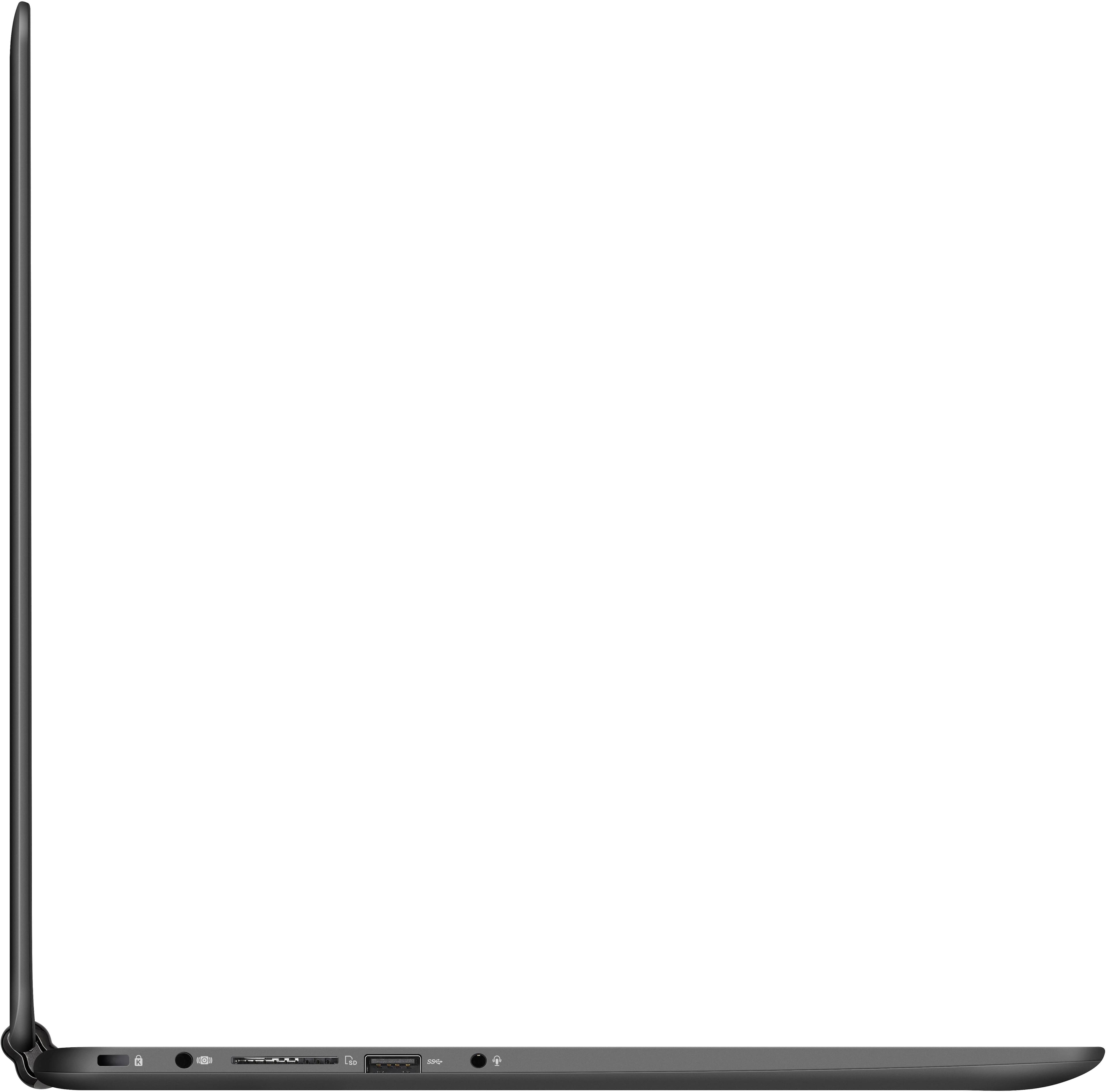 Alt View 10. ASUS - 2-in-1 15.6" 4K Ultra HD Touch-Screen Laptop Intel Core i7 16GB Memory NVIDIA GeForce GTX 950M - 2TB HDD + 512GB SSD - Sandblasted matte black aluminum.