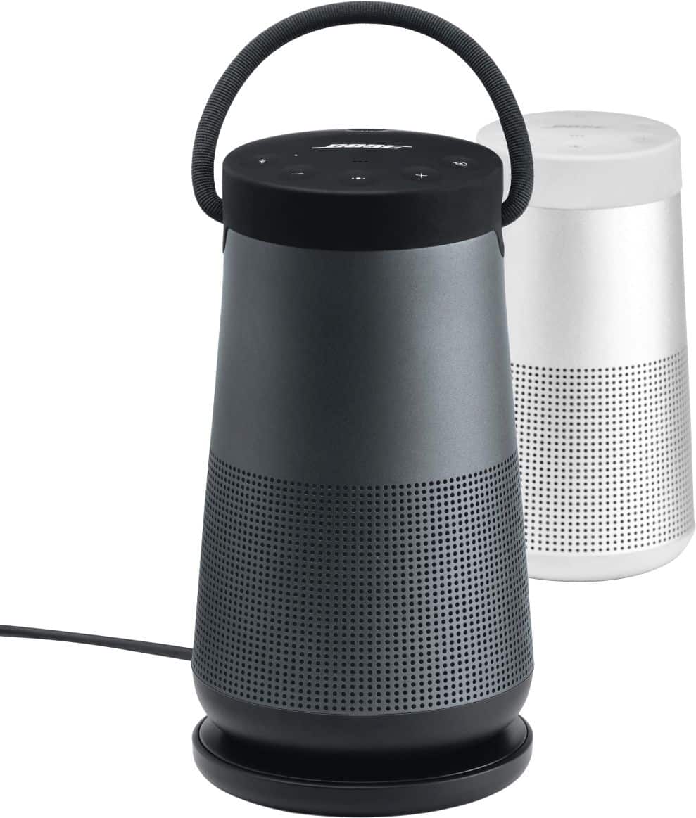 Alt View 14. Bose - SoundLink Revolve Portable Speaker Charging Dock - Black.